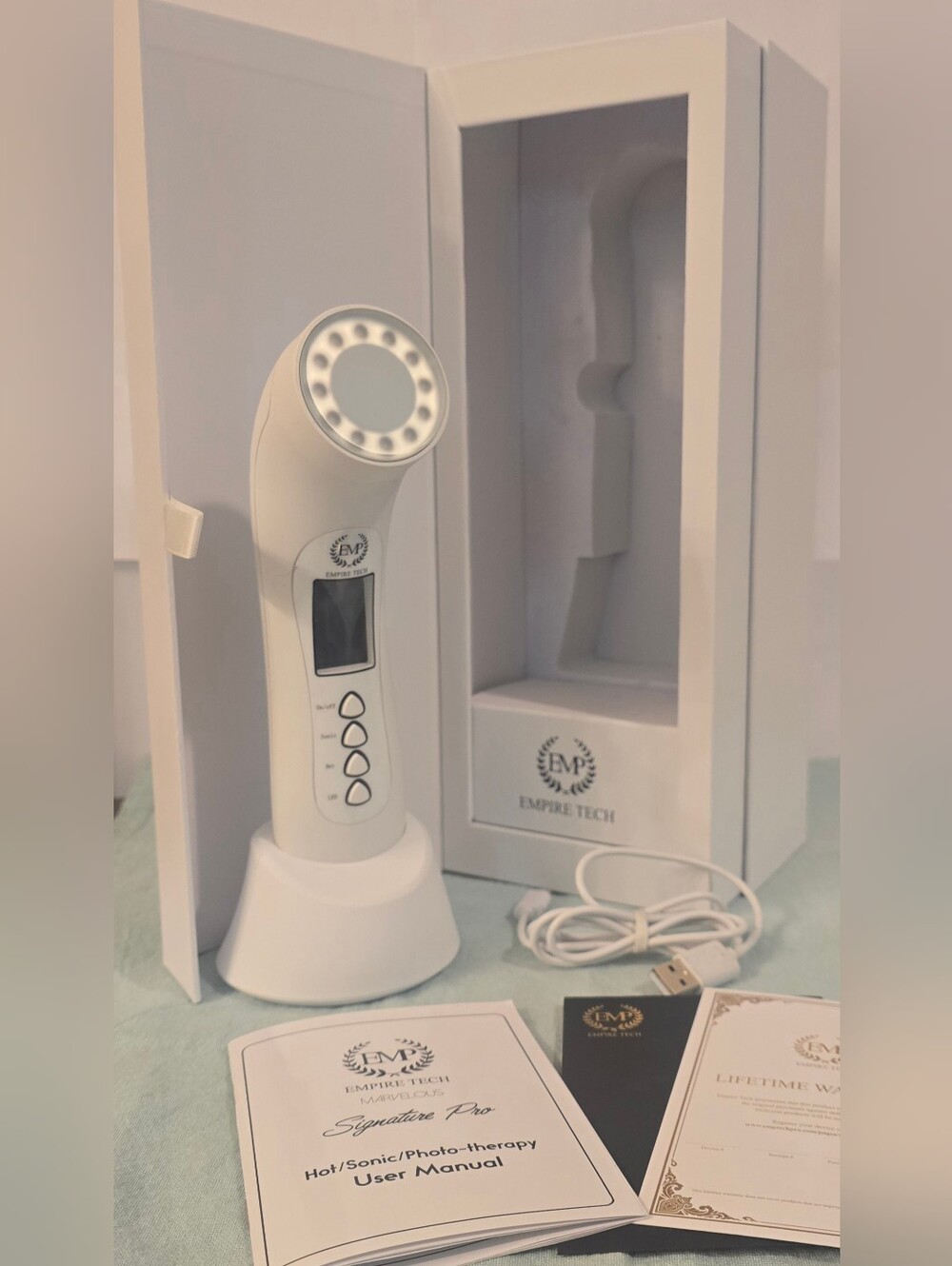 Empire Tech Marvelous Signature Pro Skincare Revolution System-Like New!